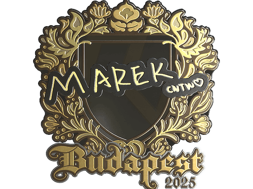 Marek (Gold) CS2 Sticker