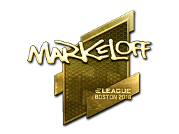 markeloff (Gold) CS2 Sticker