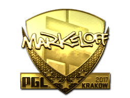 markeloff (Gold) CS2 Sticker