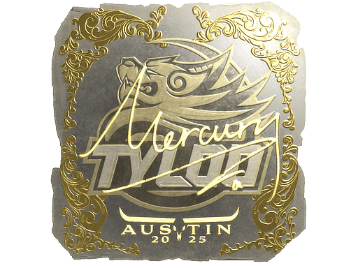 Mercury (Gold) CS2 Sticker