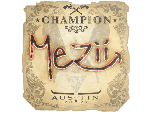mezii (Champion) CS2 Sticker