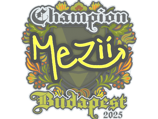 mezii (Champion) CS2 Sticker