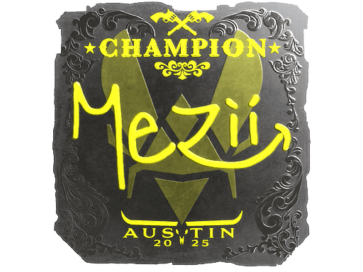 mezii (Foil, Champion) CS2 Sticker