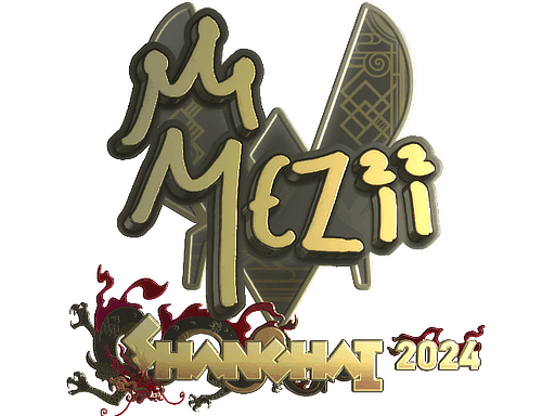 mezii (Gold) CS2 Sticker