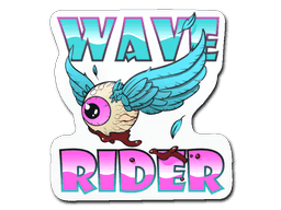 Miami Wave Rider CS2 Sticker