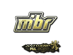 MIBR (Gold) CS2 Sticker