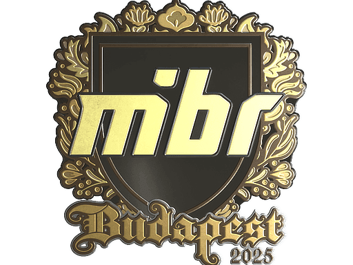 MIBR (Gold) CS2 Sticker