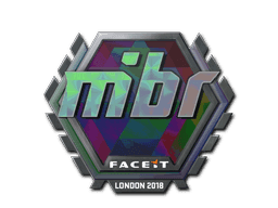 MIBR (Holo) CS2 Sticker