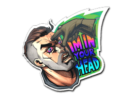 Mind Games (Holo) CS2 Sticker