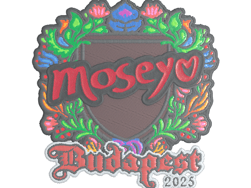 Moseyuh (Embroidered) CS2 Sticker