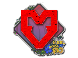 MOUZ (Glitter) CS2 Sticker
