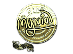 mynio (Gold) CS2 Sticker