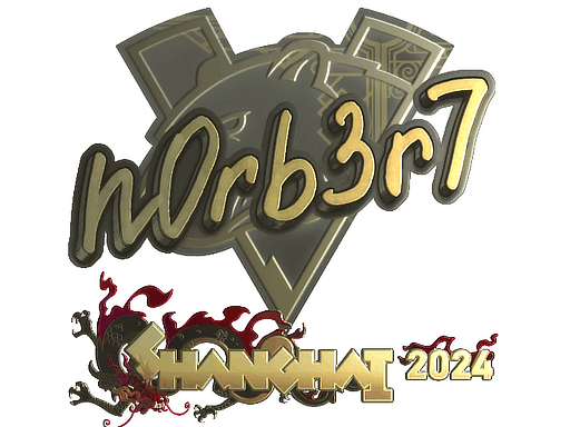 n0rb3r7 (Gold) CS2 Sticker