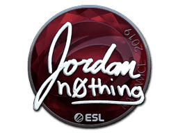 n0thing (Foil) CS2 Sticker