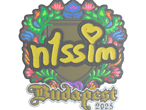 n1ssim (Embroidered) CS2 Sticker