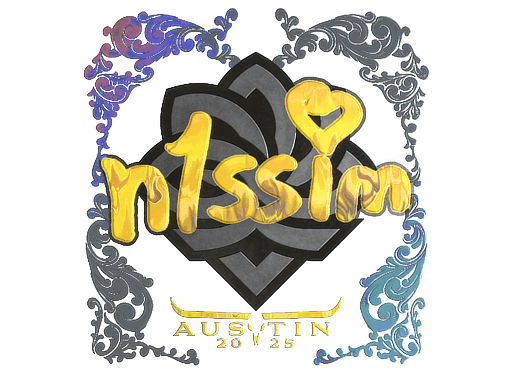n1ssim (Holo) CS2 Sticker