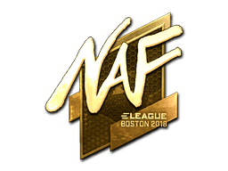 NAF (Gold) CS2 Sticker