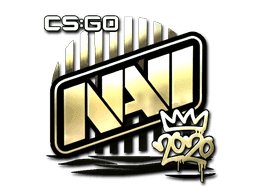 Natus Vincere (Gold) CS2 Sticker