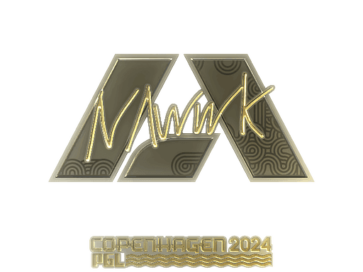 nawwk (Gold) CS2 Sticker