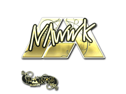 nawwk (Gold) CS2 Sticker