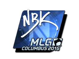 NBK- (Foil) CS2 Sticker