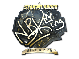 NBK- (Gold) CS2 Sticker