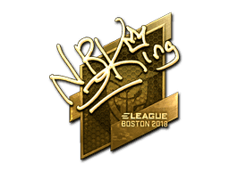 NBK- (Gold) CS2 Sticker