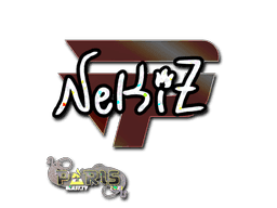 NEKiZ (Glitter) CS2 Sticker