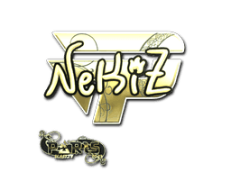 NEKiZ (Gold) CS2 Sticker