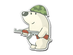 Nelu the Bear CS2 Sticker