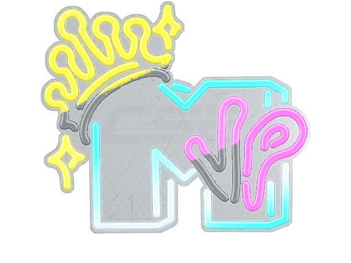 Neon MVP (Lenticular) CS2 Sticker