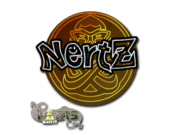 NertZ (Glitter) CS2 Sticker