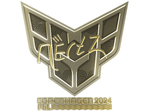 NertZ (Gold) CS2 Sticker