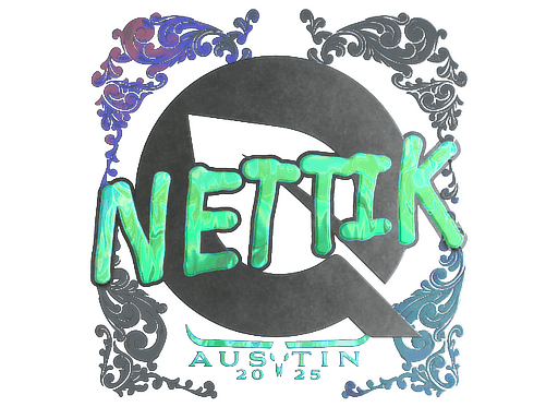 nettik (Holo) CS2 Sticker