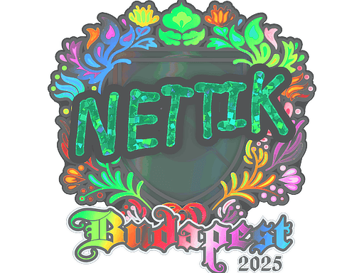 nettik (Holo) CS2 Sticker