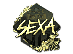 nexa (Gold) CS2 Sticker
