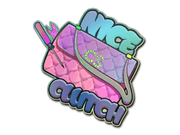 Nice Clutch (Holo) CS2 Sticker