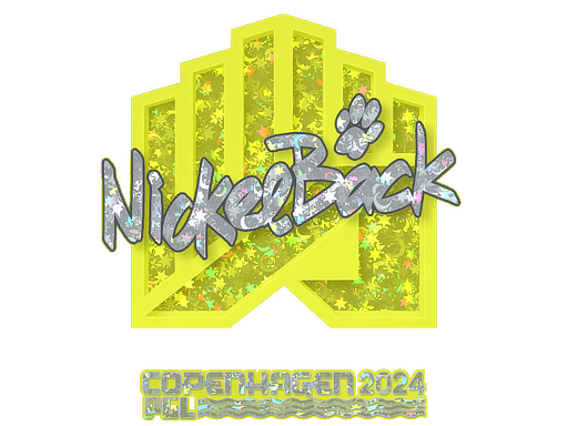 NickelBack (Glitter) CS2 Sticker