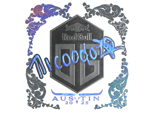 nicoodoz (Holo) CS2 Sticker