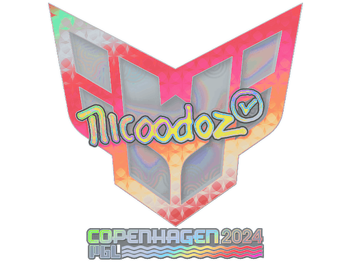 nicoodoz (Holo) CS2 Sticker