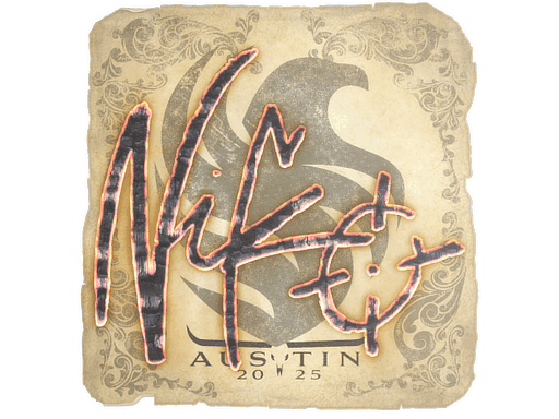 NiKo CS2 Sticker