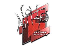 NiKo CS2 Sticker