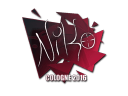NiKo CS2 Sticker