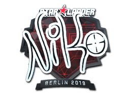 NiKo (Foil) CS2 Sticker