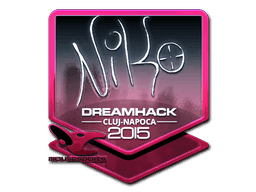 NiKo (Foil) CS2 Sticker