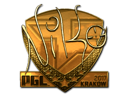 NiKo (Gold) CS2 Sticker