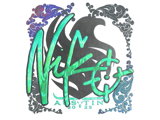 NiKo (Holo) CS2 Sticker