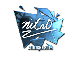 nitr0 (Foil) CS2 Sticker