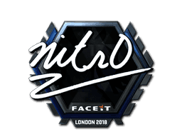 nitr0 (Foil) CS2 Sticker
