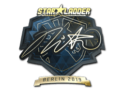 nitr0 (Gold) CS2 Sticker